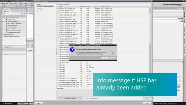 SITOPtech - Integration Of SITOP PSU8600 Into TIA Portal Hardware Catalog