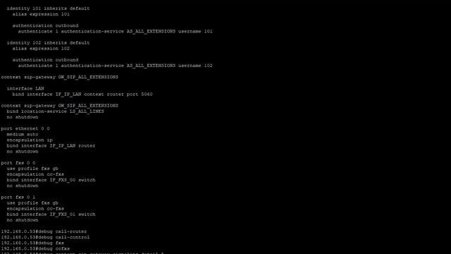 Debug troubleshooting commands for a Patton FXS Gateway (Trinity) смотреть онлайн