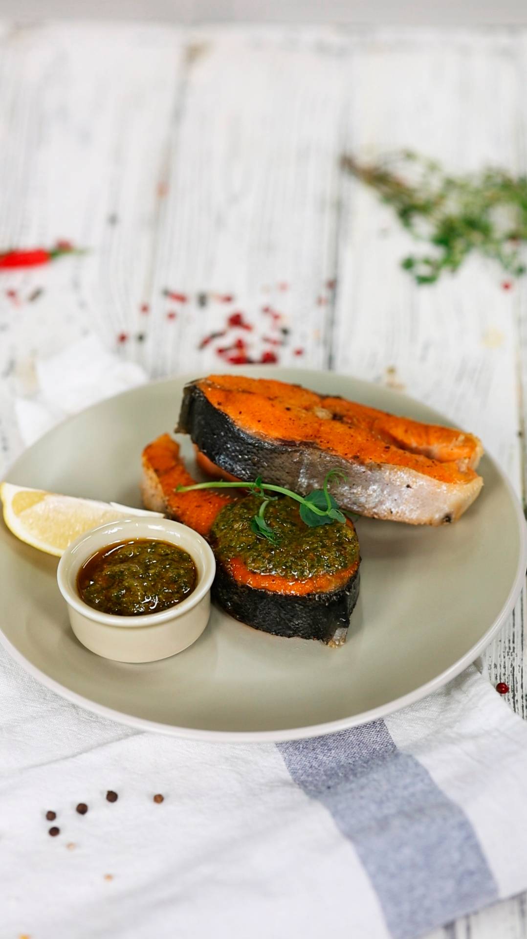 thumb-Соус Чимичурри от Шефа ручная работа авторский рецепт Деликатеска 80г-5}