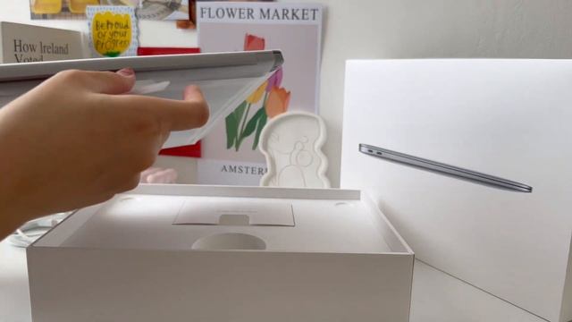 ✨ 📦 UNBOXING MACBOOK AIR in 2024 | Space Gray edition 🎀 смотреть онлайн