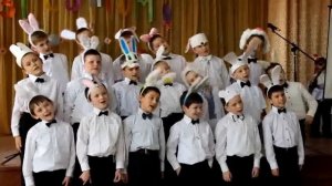 Хор мальчиков-зайчиков. 2-Б класс, СШ №96, г.Киев