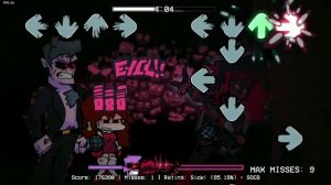 FNF спасение всех персонажей от заражения (2 часть мода corruption Reimagined)