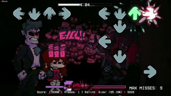 FNF спасение всех персонажей от заражения (2 часть мода corruption Reimagined)