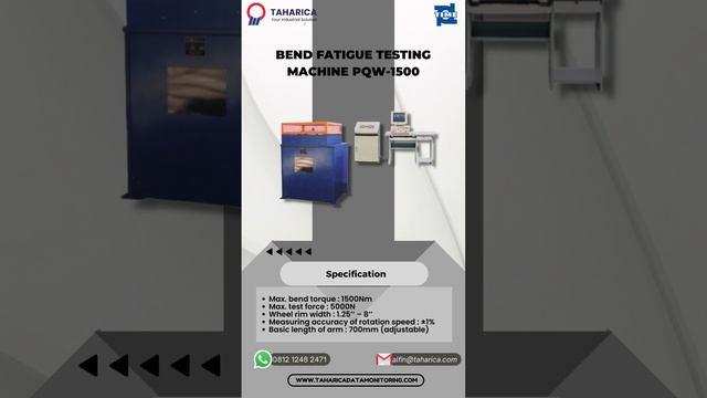 Bend Fatigue Testing Machine PQW 1500 1 смотреть онлайн
