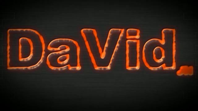 Laser Beam Text named David смотреть онлайн