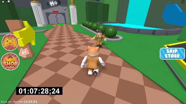 SPEED Run in 8 Scary Obby from Barry Prison Run, Rainbow Friends, Doors, Grumpy Gran, Police, Clown смотреть онлайн