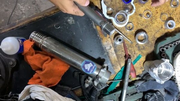 Замена ремкомплекта на окрасочном аппарате TG-8900 / Feng Ke 2030, Astech ASM-10X, Gutubao 8900