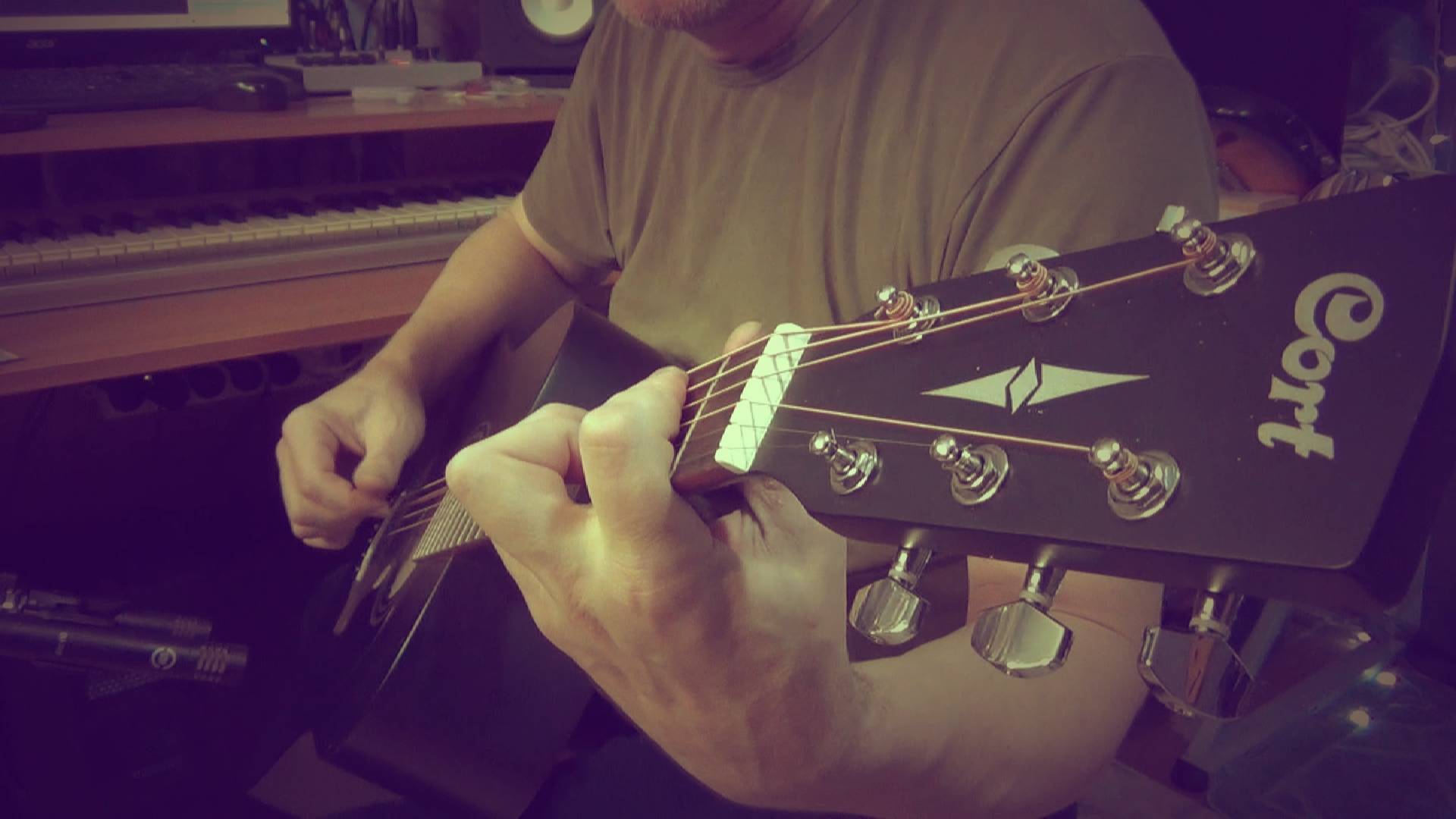 Cort AD810 BKS смотреть онлайн