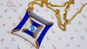 ПОДВЕСКА ИЗ БИСЕРА / МАСТЕР КЛАСС / БИСЕРОПЛЕТЕНИЕ /  PandaHall