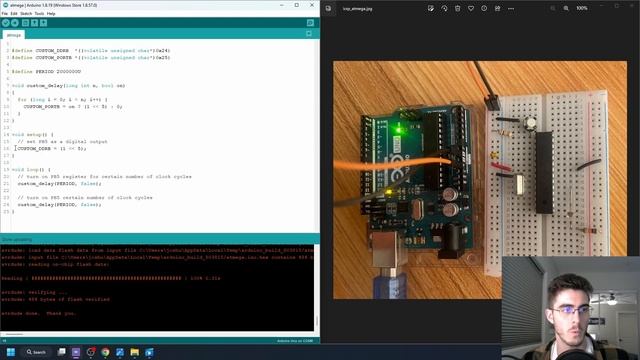 Flash AVR Microcontroller Over ICSP (SPI) With An Arduino