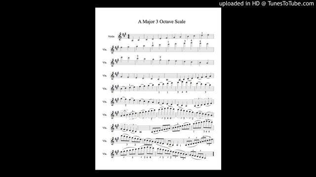 A Major Violin 3 Octave смотреть онлайн