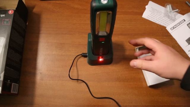 Parkside Rechargeable Light PASL 4000 B2 смотреть онлайн