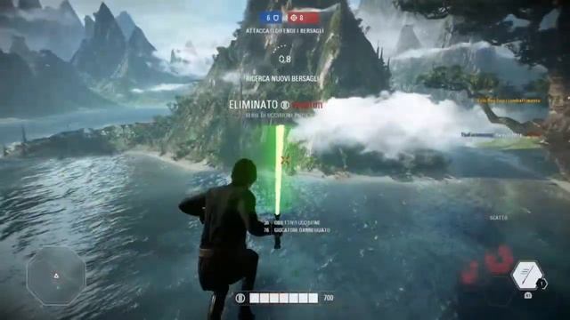 Star Wars Battlefront II - Darth Vader SAVE Luke Skywalker смотреть онлайн