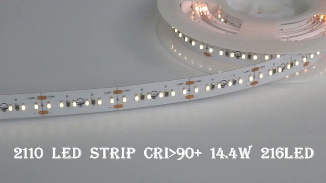 2110 216LED/m Flexible LED Strip CRI 90 14.4W - https://www.HULKLED.com смотреть онлайн