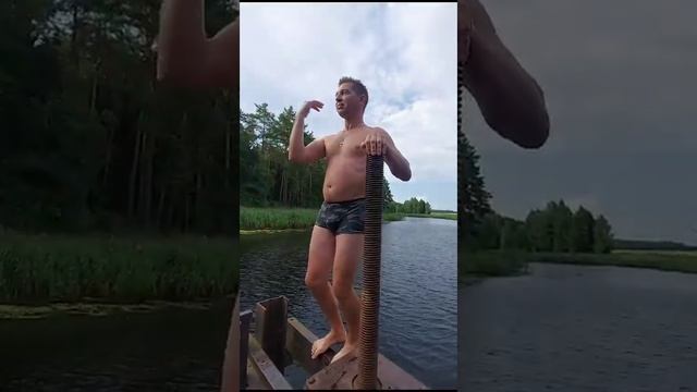Часть 2. Сальто в воду! не повторять!!! смотреть онлайн