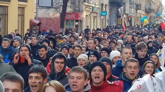 Колона НУЛП 27.11.2013 смотреть онлайн
