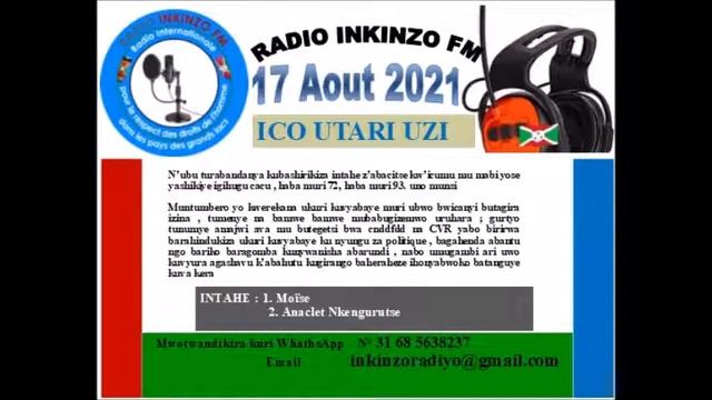 Ikiganiro ICO UTARI UZI : Intahe zabacitse kw'icumi kumabi yabaye 72 no 93 ndetse nuyumunsi смотреть онлайн