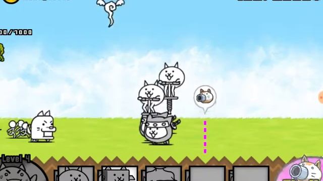 The batlle cats. Нано сложный уровень и новые коты боги. смотреть онлайн