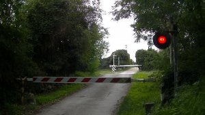 Spoorwegovergang Rapolano Terme (I) // Railroad crossing // Passaggio a livello