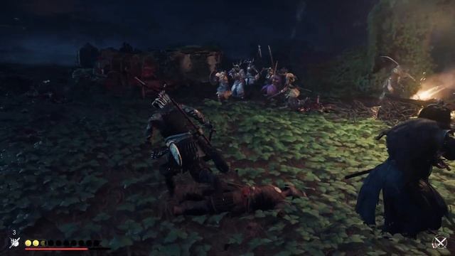 Ghost of Tsushima [DLC Iki Island (#7 Резня в Кидафурэ)] смотреть онлайн