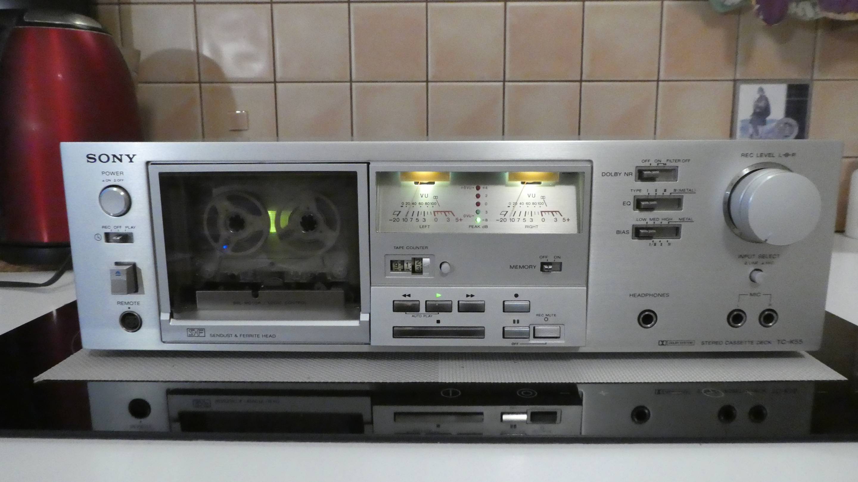 Sony TC-K55 стерео кассетный магнитофон (дека), краткий обзор смотреть онлайн
