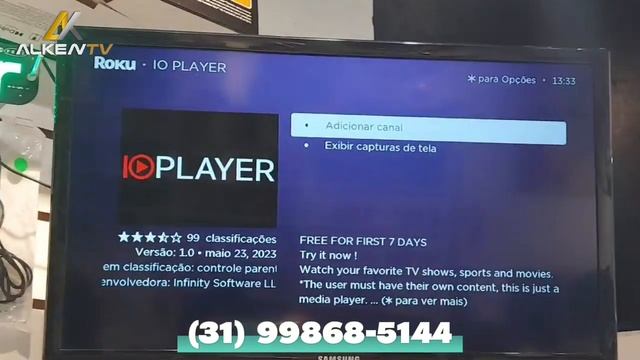 NOVO app para sua ROKU TV смотреть онлайн