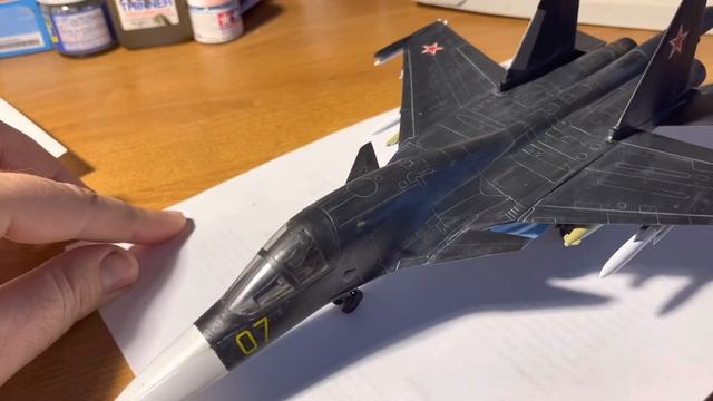 Су-32ФН (Звезда, 1:72) Дождался покраски спустя 16 лет смотреть онлайн
