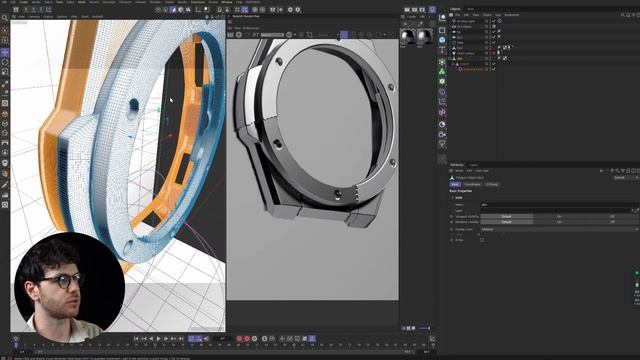 Create This Metal & Laser Effect In Cinema4D Redshift