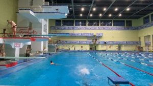 3 июня 2024. Прыжки в воду. Олимпийская деревня. Flydiving