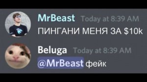 Когда MrBeast Заходит на Твой Сервер...