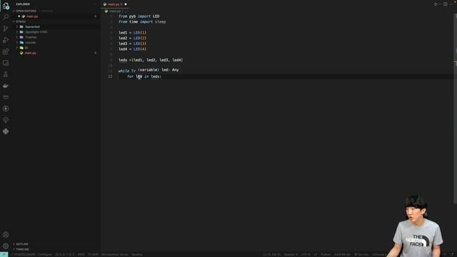 MicroPython - STM32 LED 제어하기