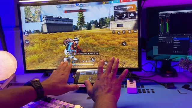 URGENTE! ASSIM VOCÊ JOGA FREE FIRE No [GG MOUSE PRO 3.O] O DIA TODO!!