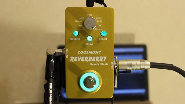 Coolmusic Reverberry Pedal Тест