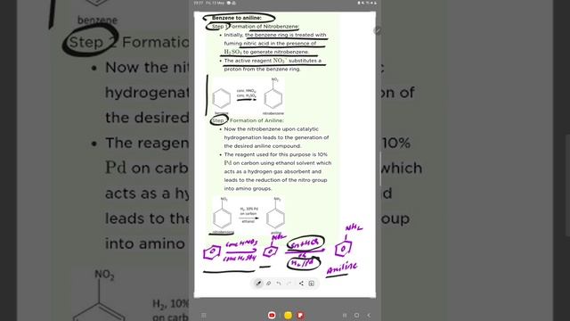convert Benzene to aniline #jee #neet #chemistryclass12 #cbse #advanced #cbseboard смотреть онлайн