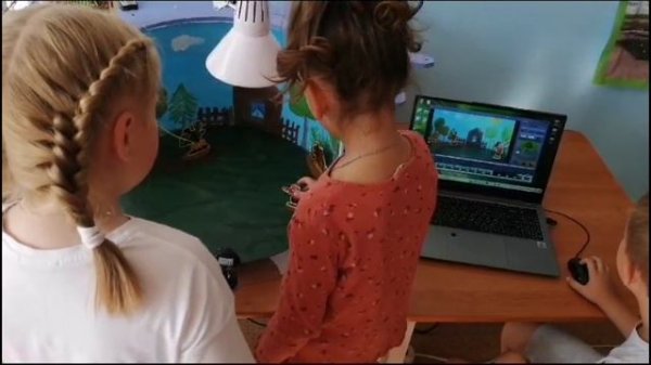 Использование Сиреневой мультстудии Kids Animation Desk