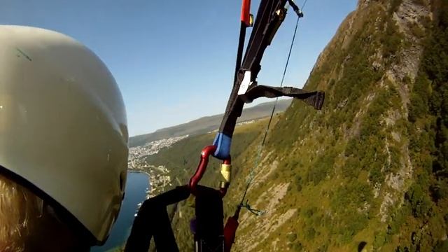 Odd Arild Djupvik Tandem Paraglider Headcam w/ Luis Mickey смотреть онлайн