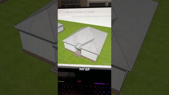 Как накрыть крышу дома с одинаковыми эркерами?