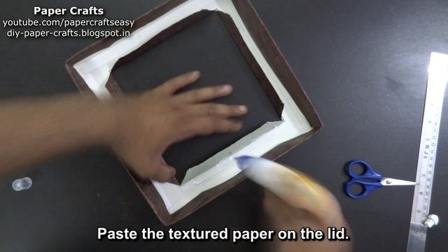 Paper Crafts (Diwali Decoration Ideas): LED illuminated Diwali Frame | Lord Ganesha смотреть онлайн