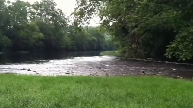 Upper James River "Squeeze Rapid" class 2 about 6 miles below Lick Run put in смотреть онлайн