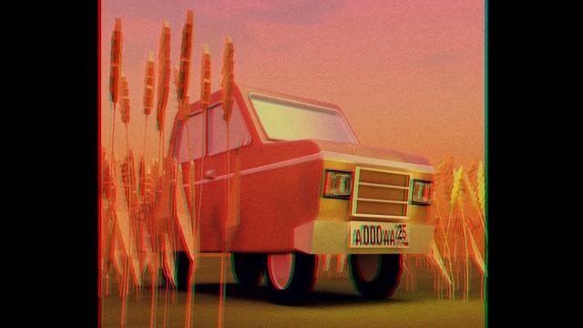 Russian car in a field | music смотреть онлайн