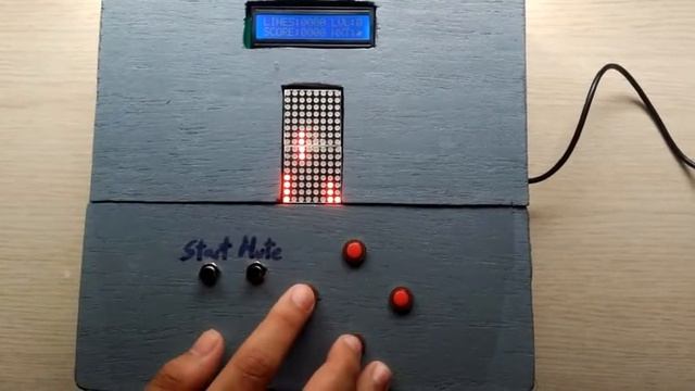 TETRIS con Arduino UNO смотреть онлайн