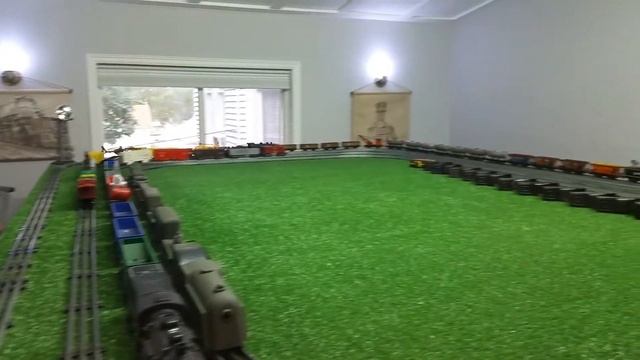 LIONEL 8140 / PULLING 10 CARS / ORIGINAL 45 WATT TRANSFORMER смотреть онлайн