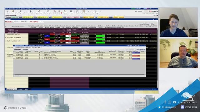 Finance.Coach Marktgespräch - Update Echtgeldkonto (KW 17) смотреть онлайн