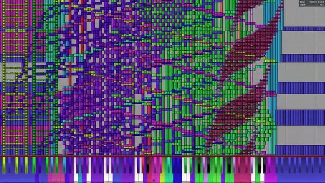 [Black MIDI] 5k - TheAtomBomb - 5 million notes смотреть онлайн