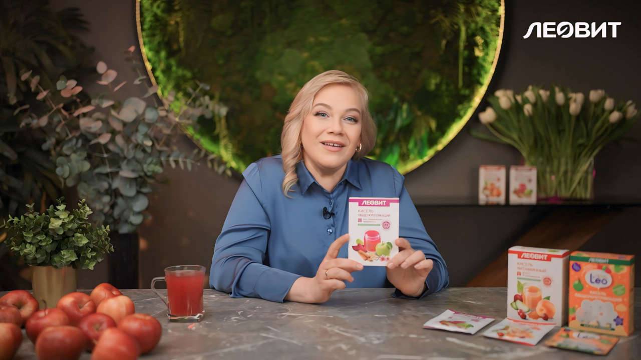 Кисель ЛЕОВИТ Общеукрепляющий