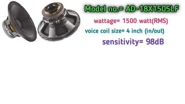 audiotone 18 inch 1500 watt speaker price ।। audiotone 1500 watt bass speaker price ।। audiotone смотреть онлайн