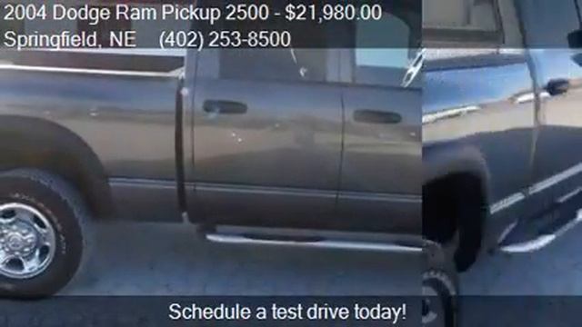2004 Dodge Ram Pickup 2500 SLT 4dr Quad Cab 4WD LB for sale смотреть онлайн