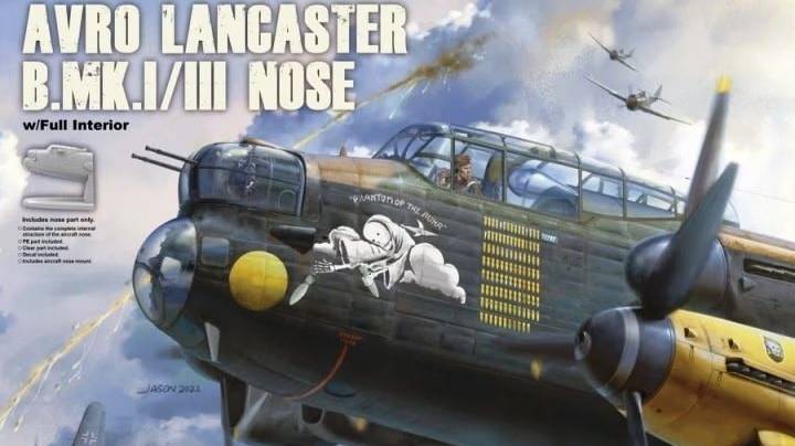 Распаковка Border Model 1 32 BF-008 Avro Lancaster B Mk.I II Nose kit w full interior смотреть онлайн
