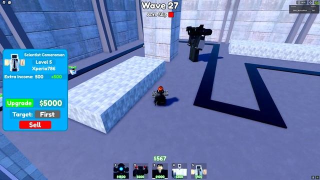 Тактика для ХАРД (инсейн) режима в Toilet Tower Defense смотреть онлайн
