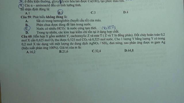Đề 4: Chuyên Trần Phú - Hải Phòng lần 1 - Phần 3 смотреть онлайн